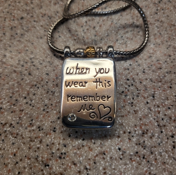 Brighton sterling silver necklace with 18” chain - Picture 3 of 5